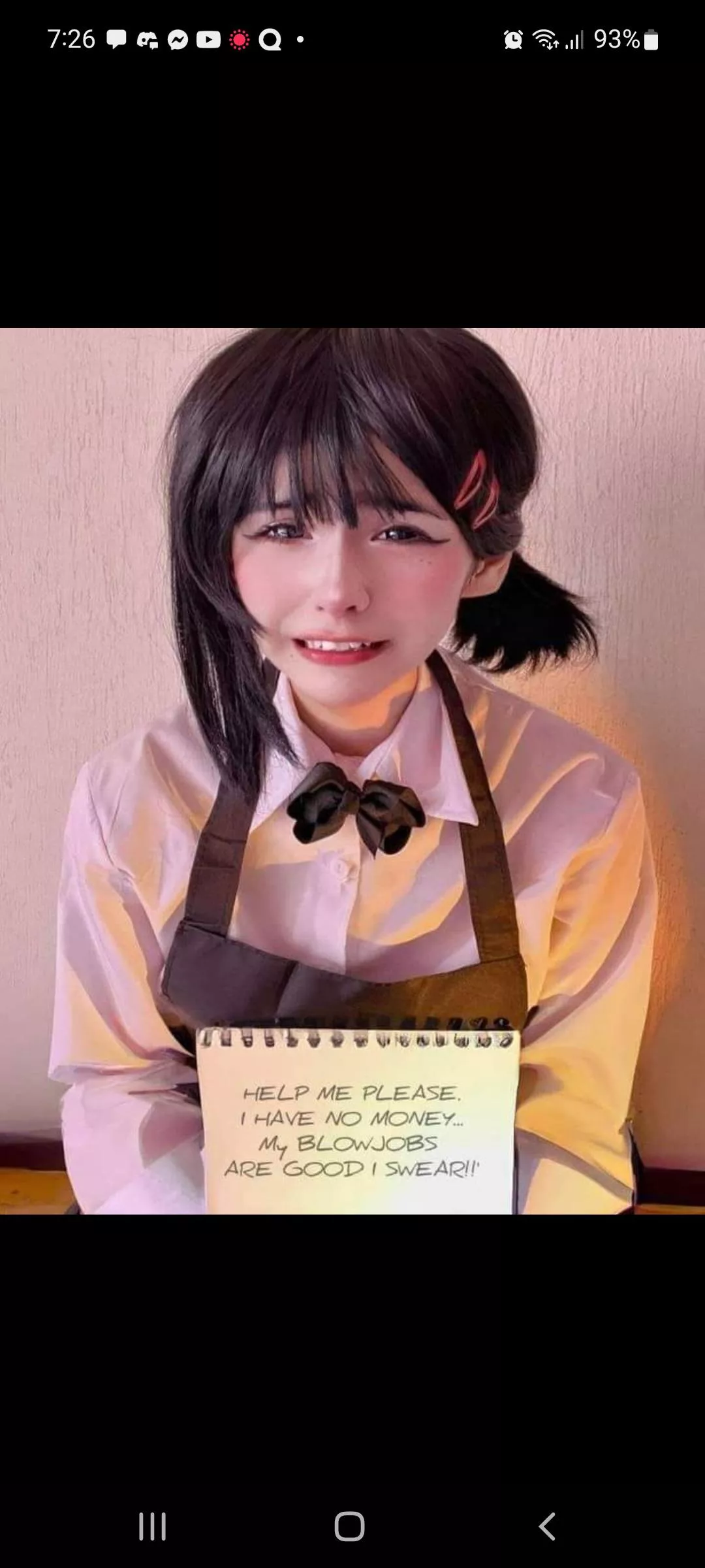 y'all know her name? please help a brother out.