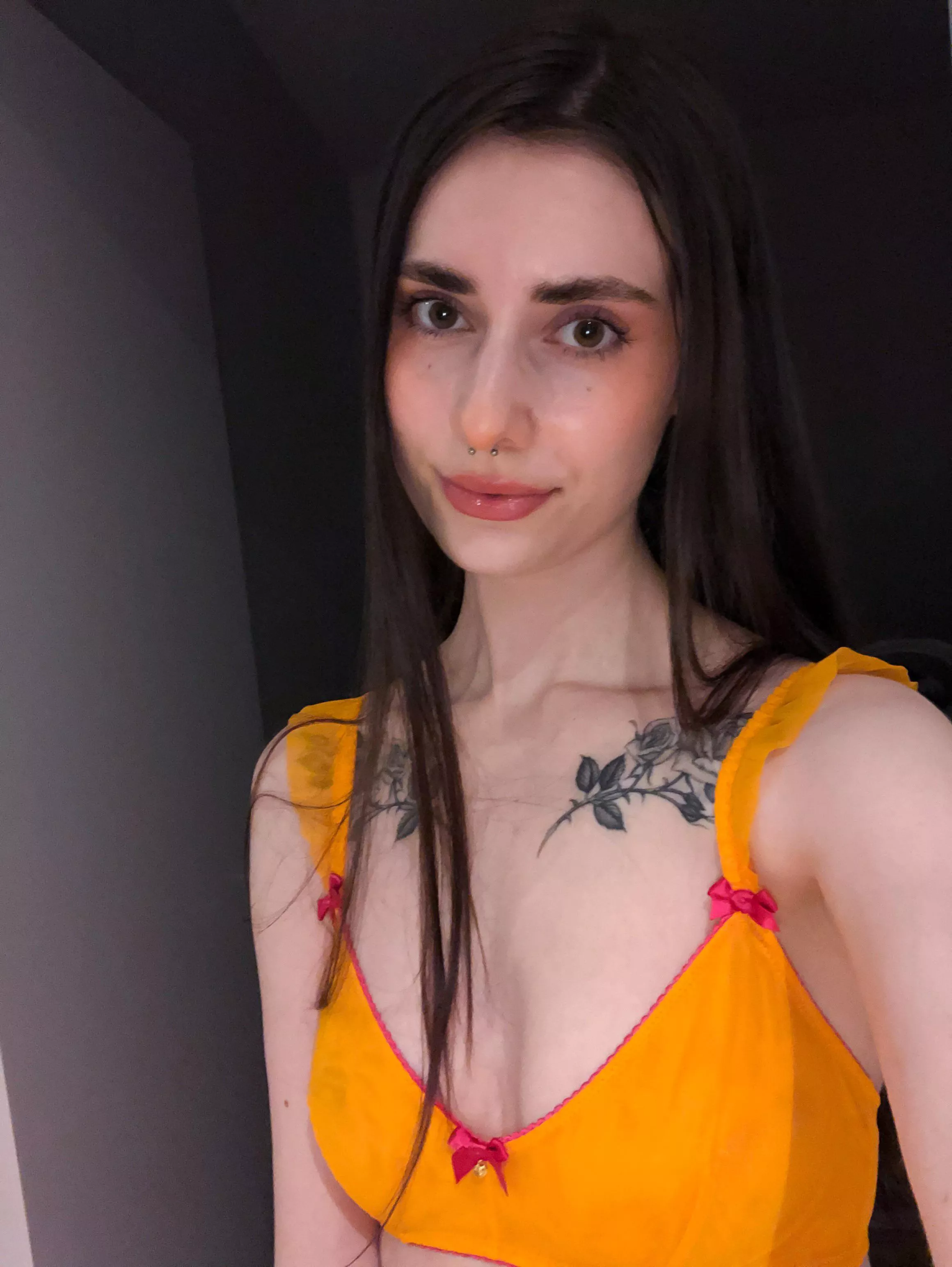 a lil less makeup than I’d usually wear, hope I still look cute tho!! 🤧