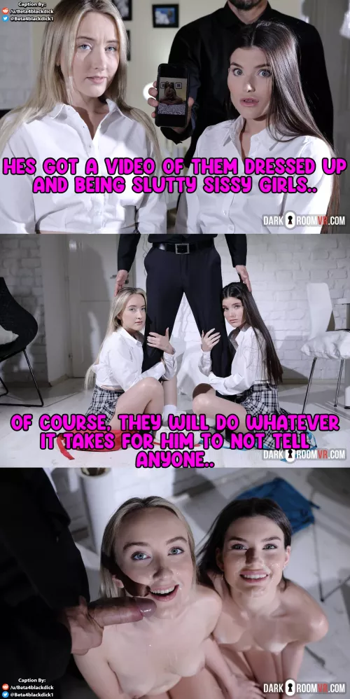 Anything for his silence..