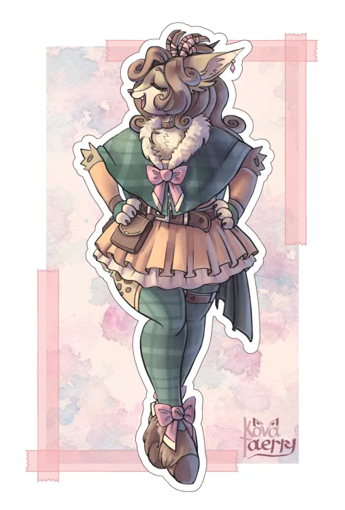 [Art by me] Deer moment🦌