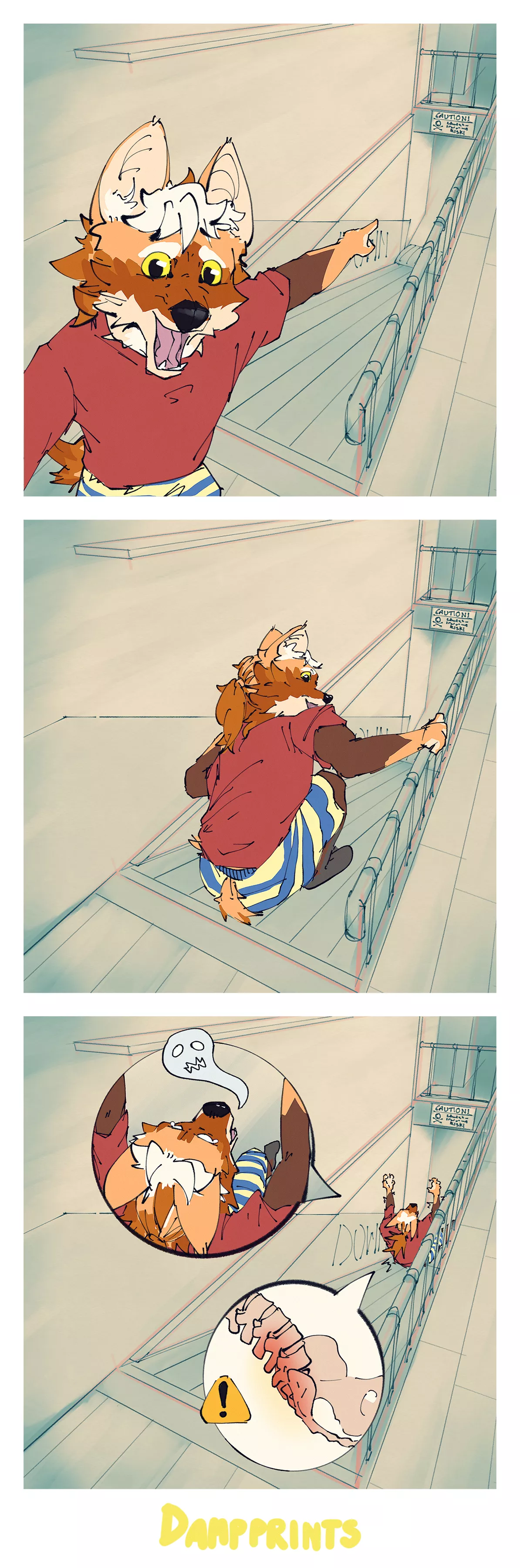 based on a true story (art by me @dampprints)