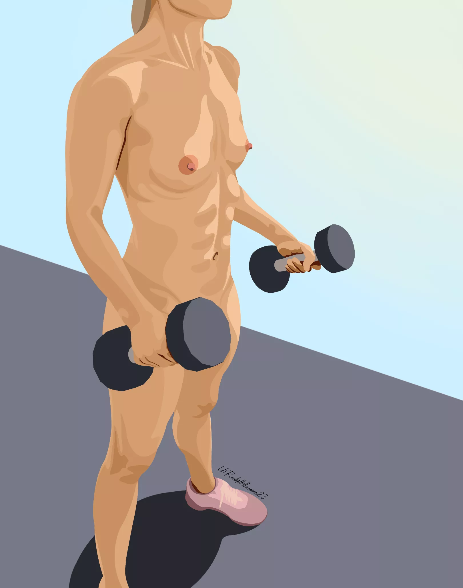 Beauty in Strength by me