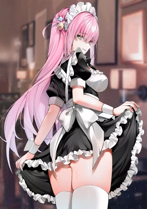 Bocchi-chan maid [Bocchi The Rock] (yukineko0975)