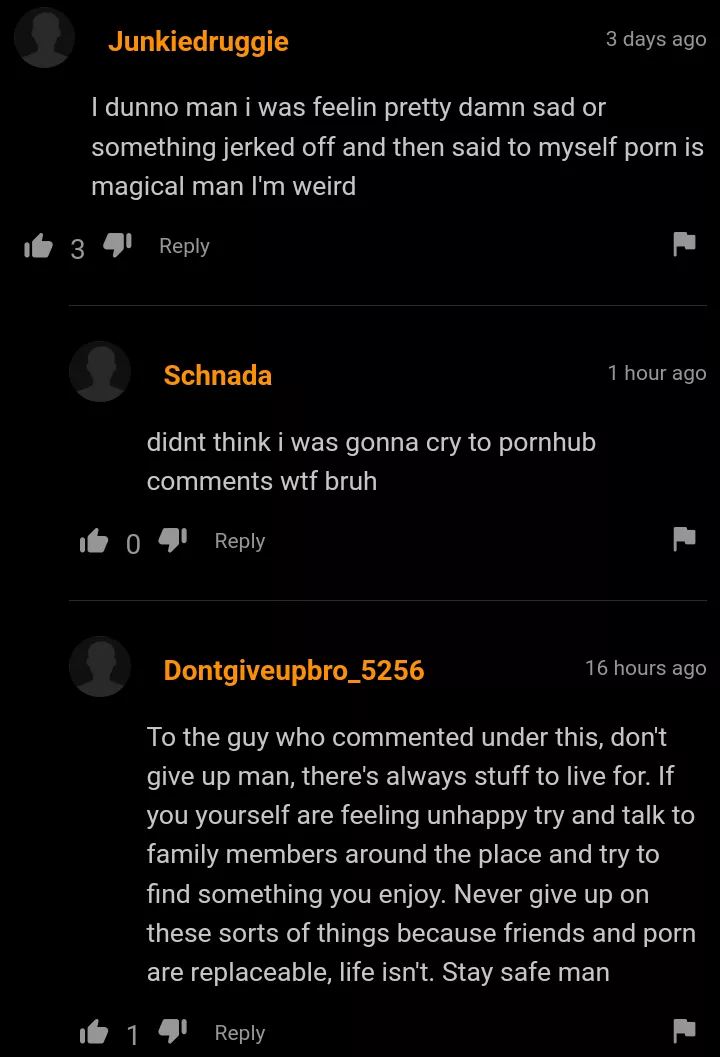 Bros being supportive