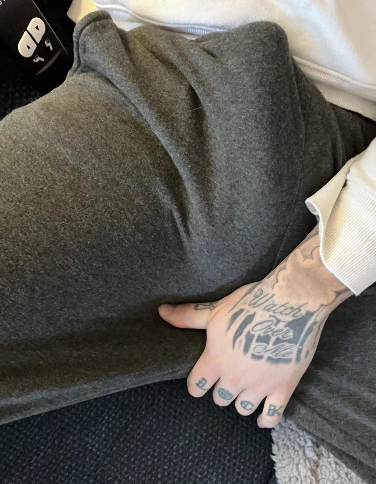 Can you spot the big white cock?