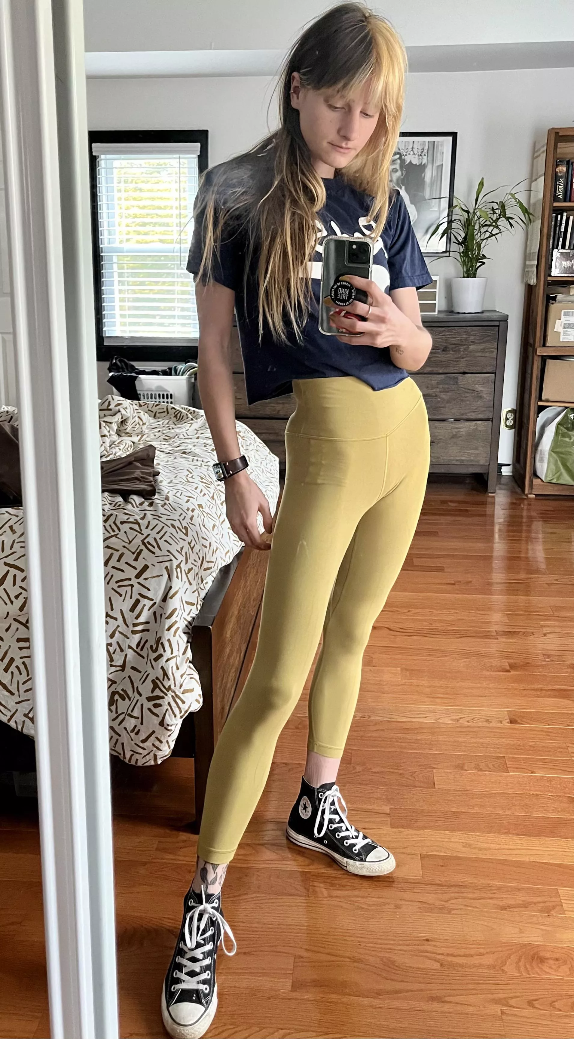 Chucks & my favorite tights