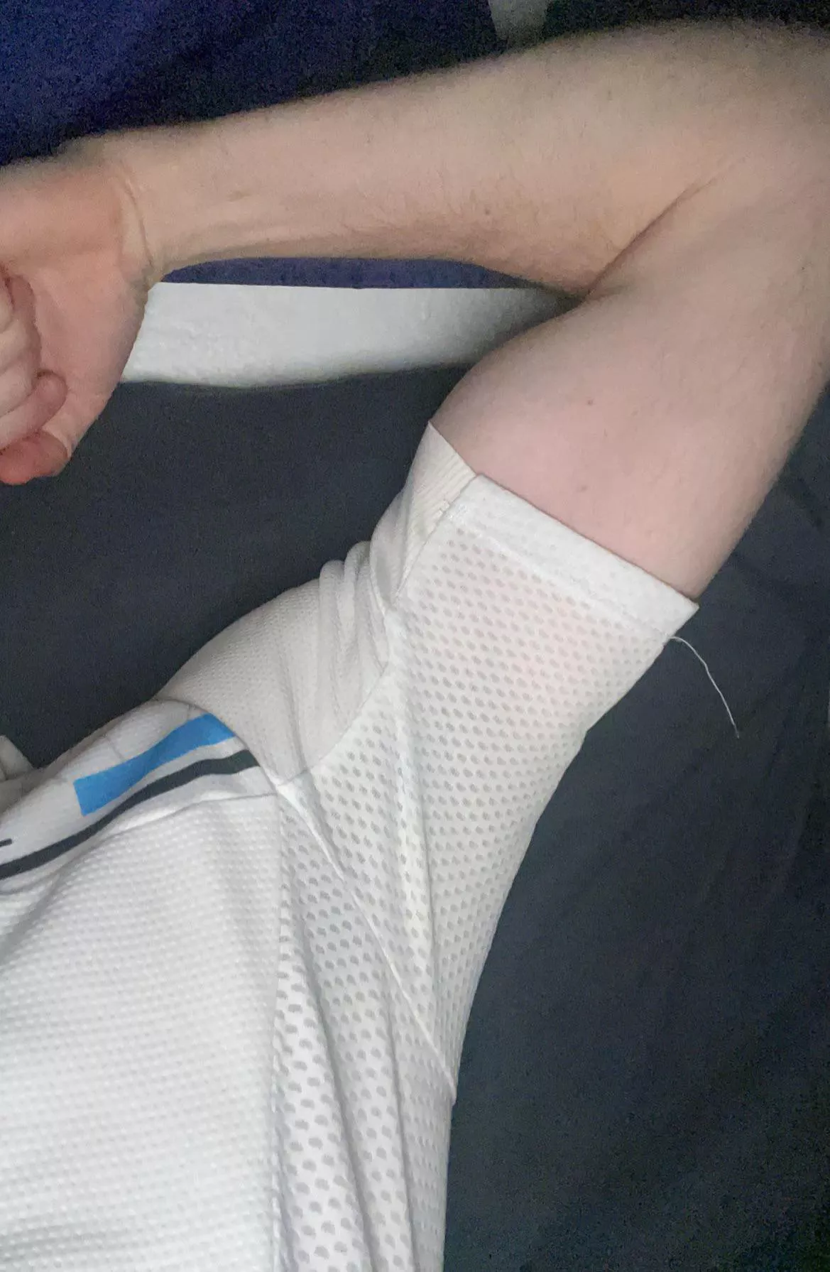 cycling jersey on, they smell amazing