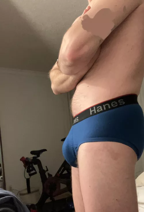 dad in briefs