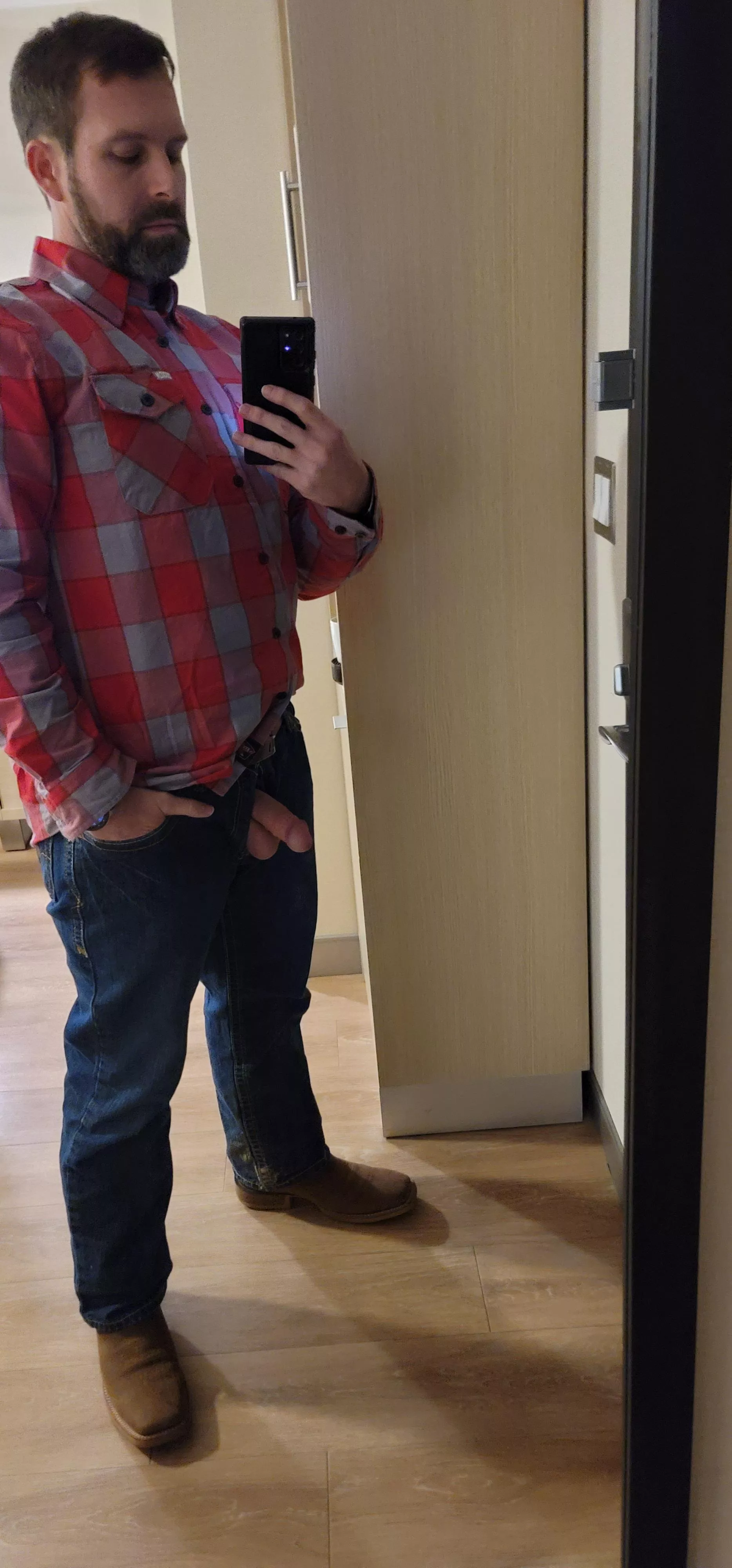 Does this mirror make my cock look delicious? [40]