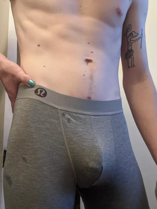 Don't mind the pre cum stains