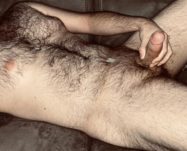 Exploded up to my chest, could use some help cleaning up