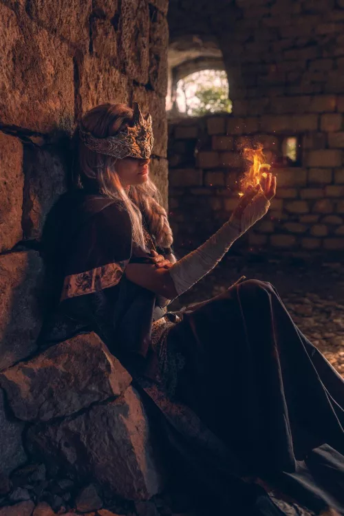 Fire Keeper (Dark Souls) by Katssby