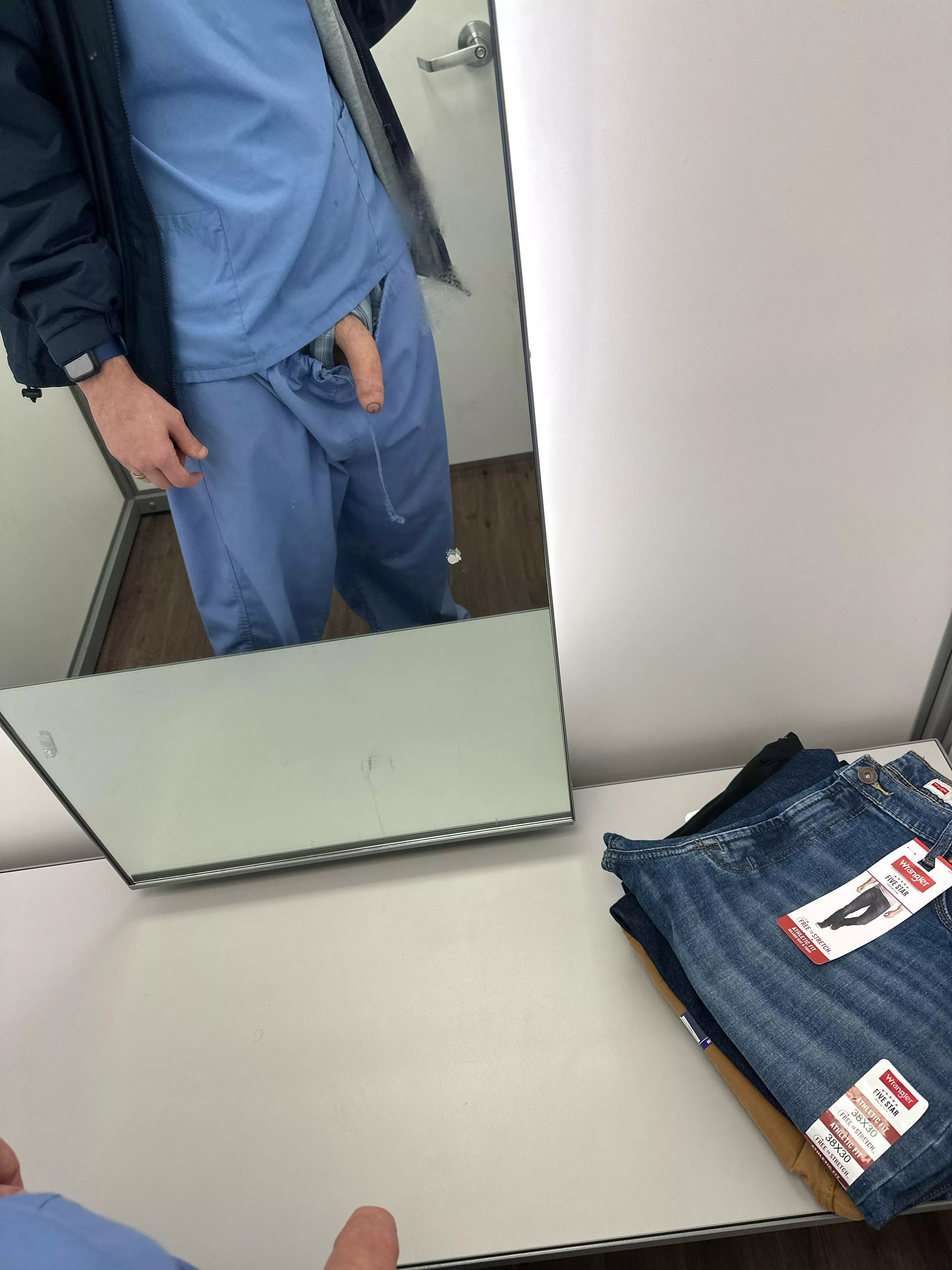 Fitting room at Walmart