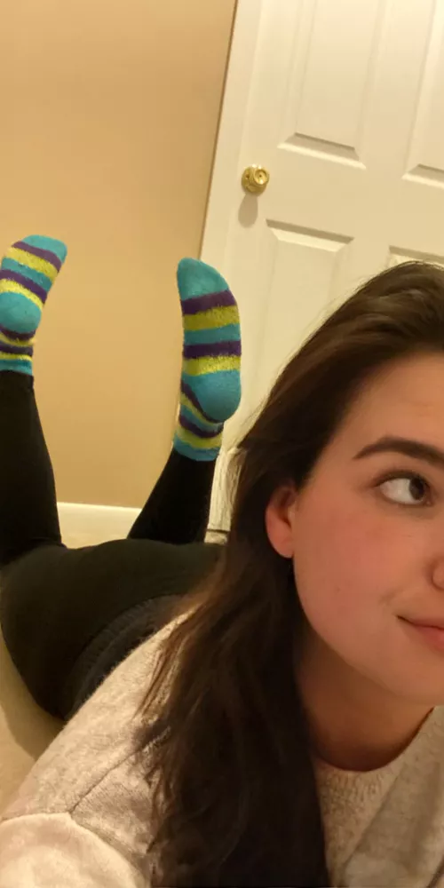 Fuzzy socks!