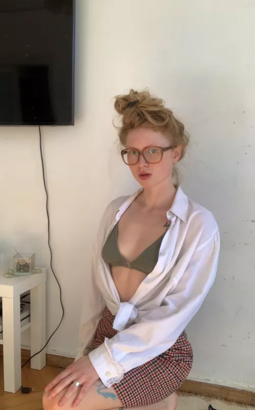 Glasses, freckles, and fit