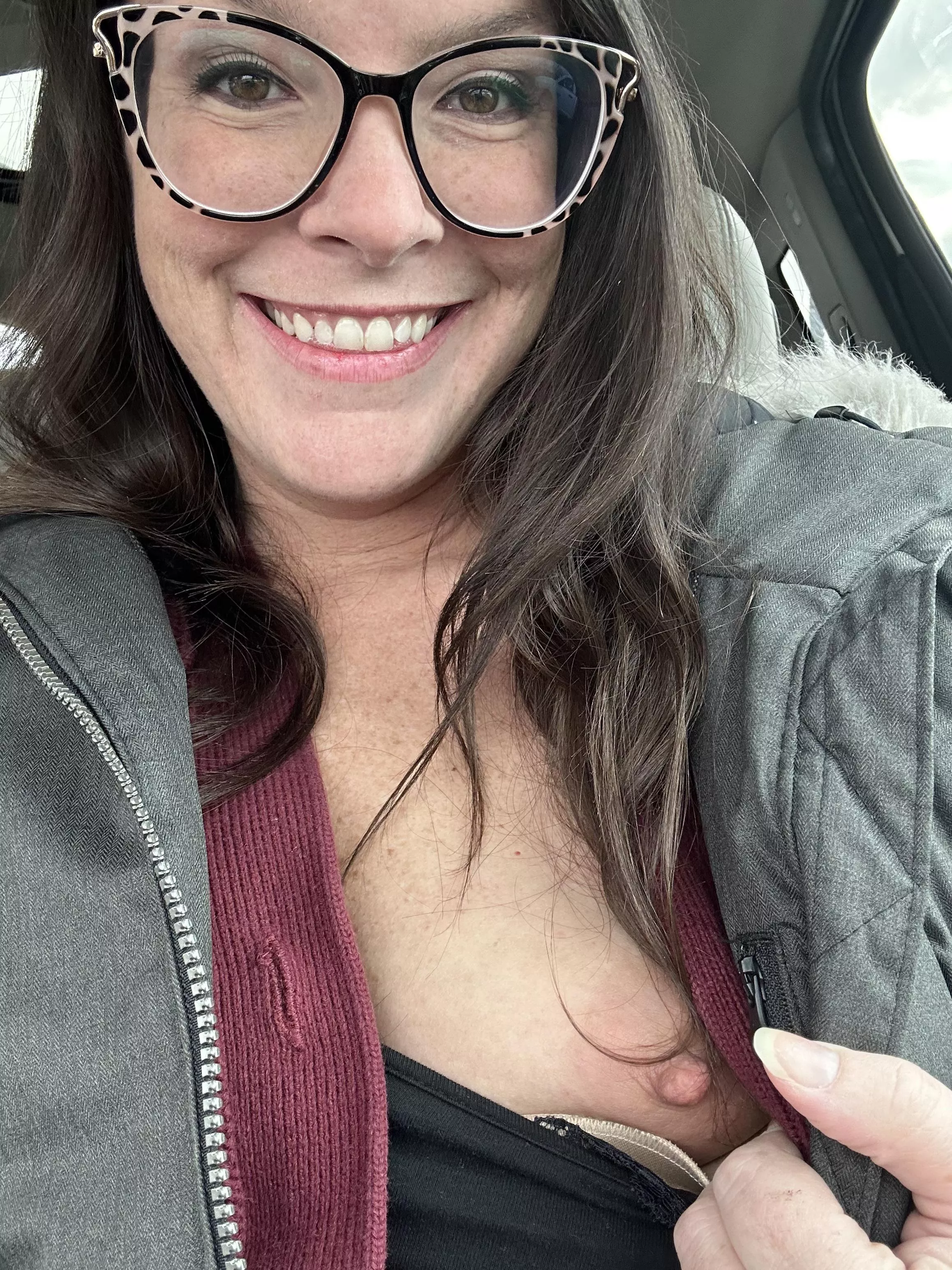 Guy in the gym parking lot totally saw me take this. That was an interesting workout.