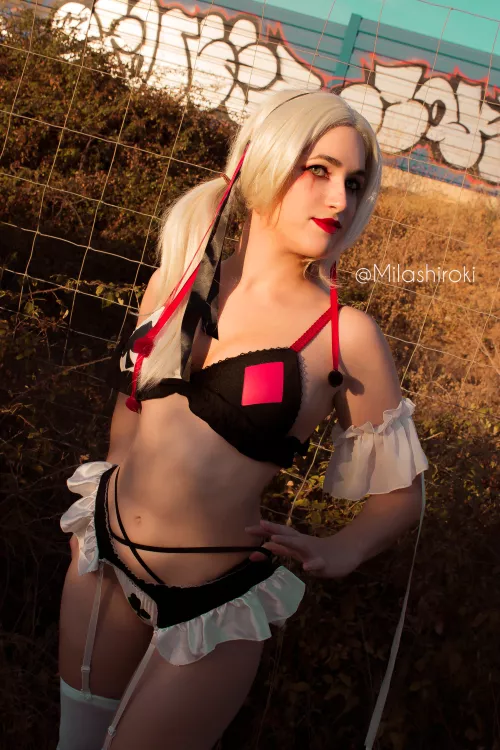 Harley Quinn cosplay by Milashiroki