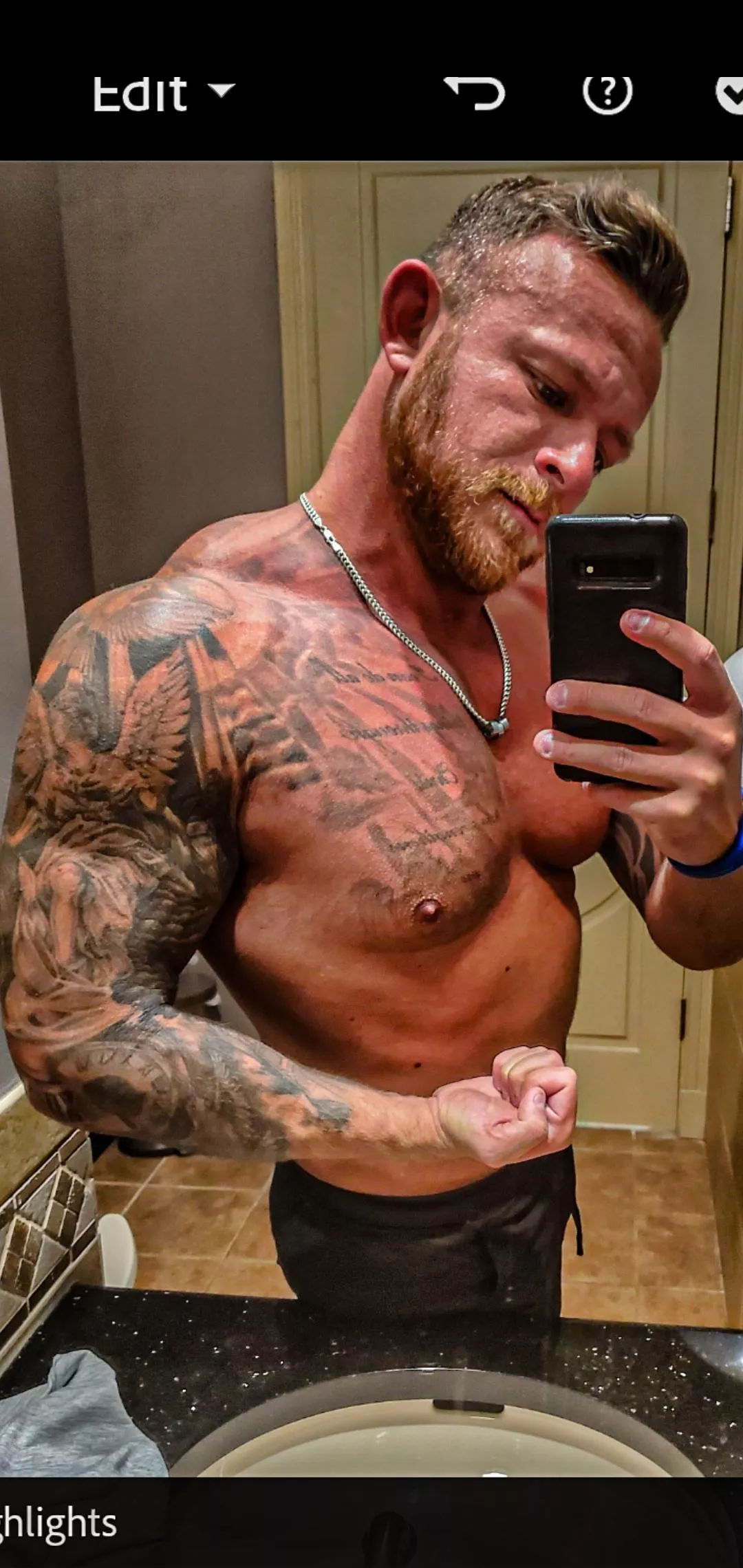 Hey by any chance do you like straight tattoo personal trainers:) who can get a little naughty.