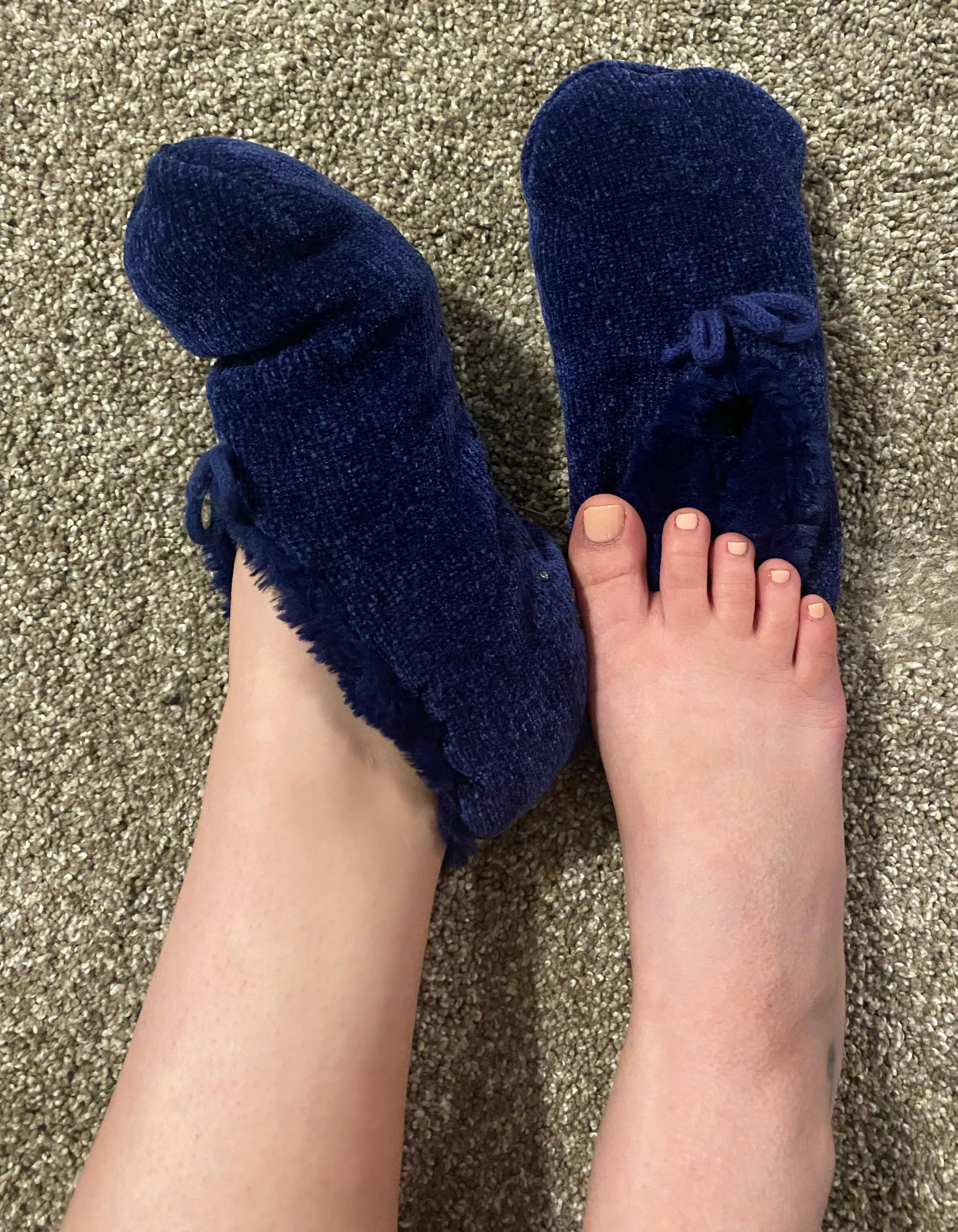 House shoes? House socks? Whatever they are called, they are so soft 😅😌