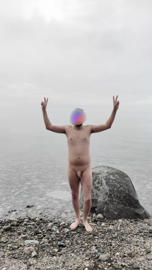 I did my polar bear swim naked and you? Happy nude year!