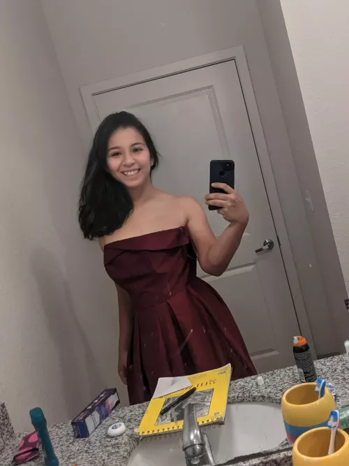 I finally am starting to like the way I look because of you guys ❤️