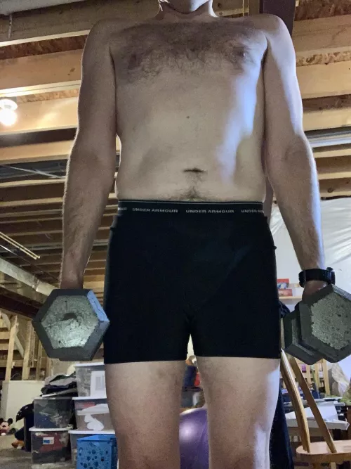 I want to add more strength training. Could use a spotter