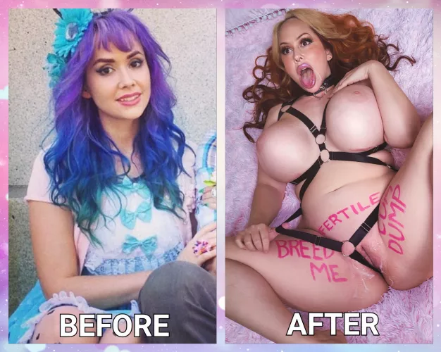 I'm just so happy that Daddy didn't mind that his sweet innocent girl turned into a drooling cock sleeve 🤤