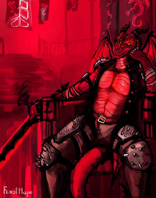 Just sold my first commission 🐉