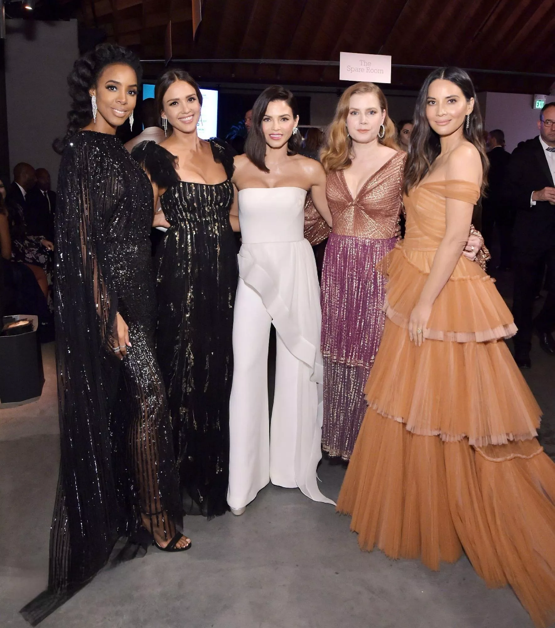 Kelly Rowland, Jessica Alba, Jenna Dewan, Amy Adams and Olivia Munn