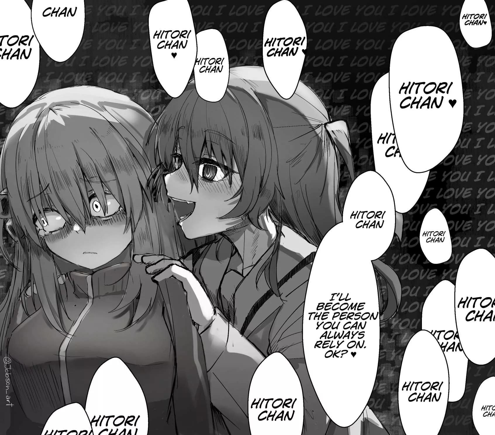 LF Mono Source Doujin: Hitori chan I'll become the person you can always rely on. Ok?