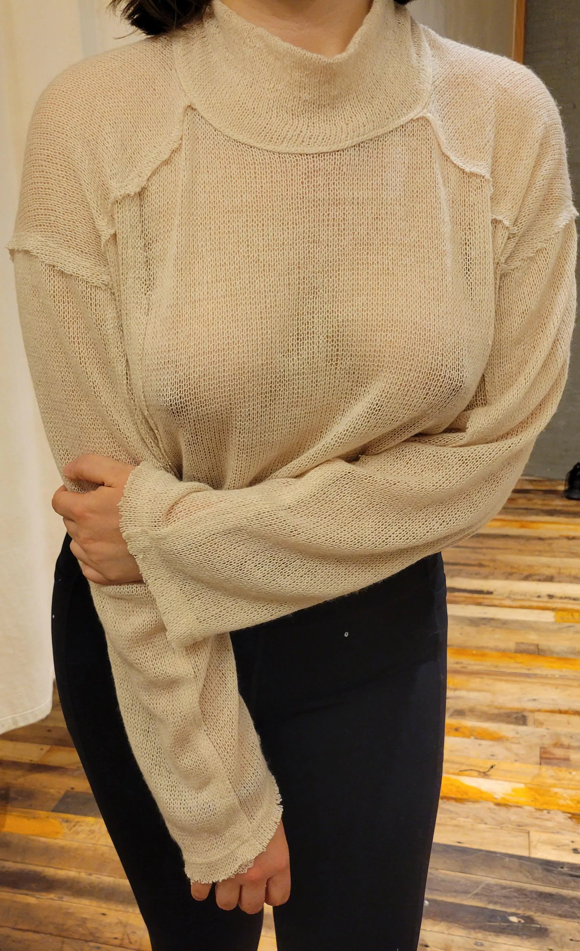 Like my tots in this potato sack of a shirt? 😝