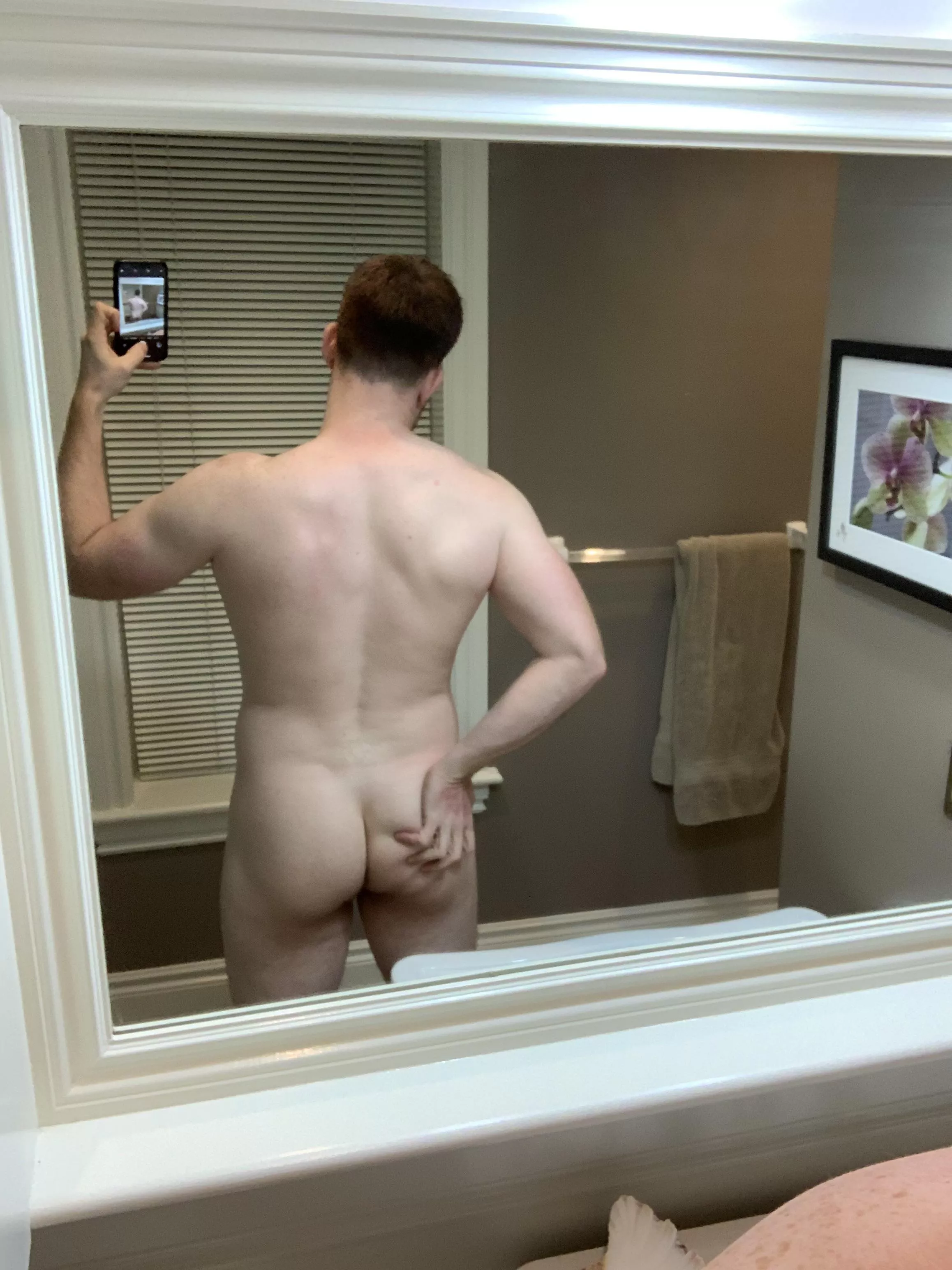 Love a good shot from behind, and an ass grab mind you…