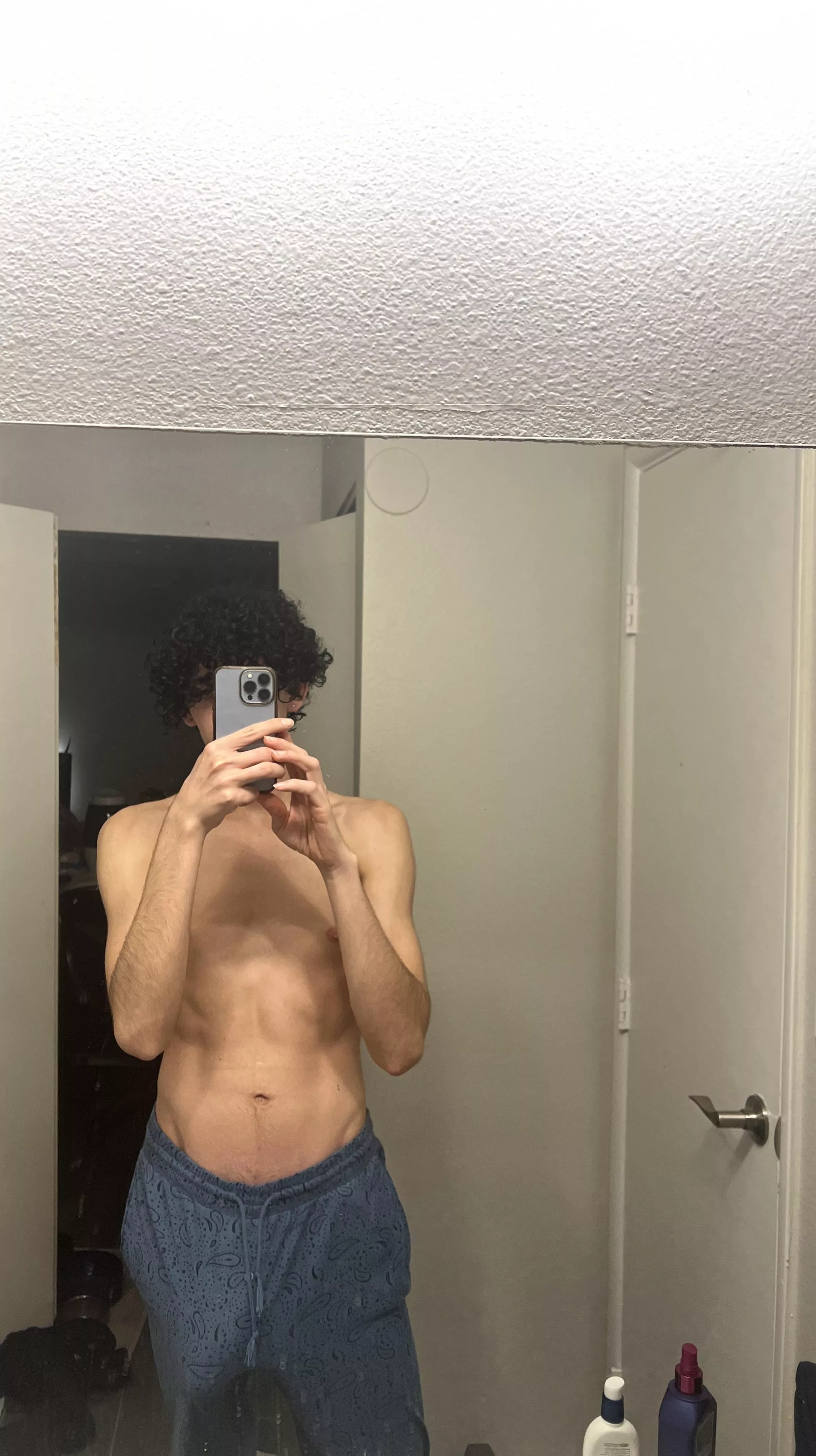 Love these pajamas but they do not hide much