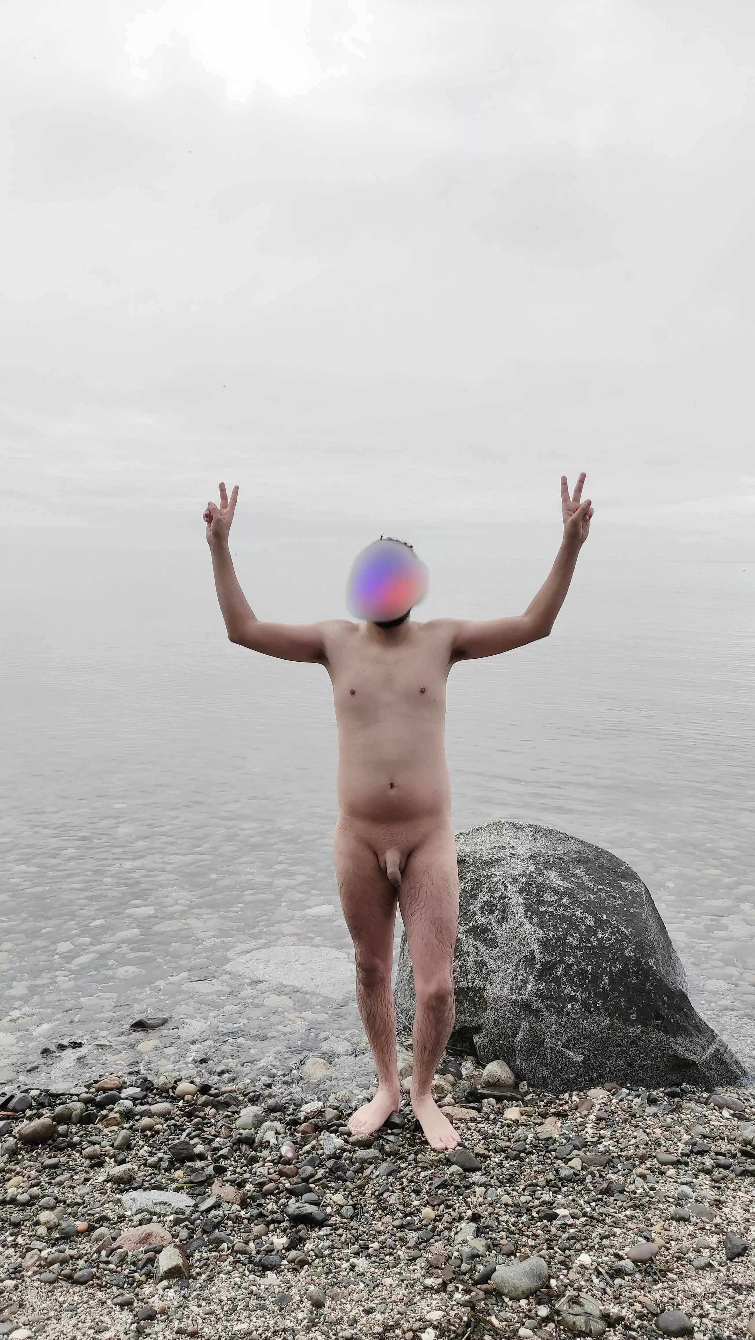 M 26, 165 lbs 175cm - I did my polar bear swim naked and you? Happy nude year!
