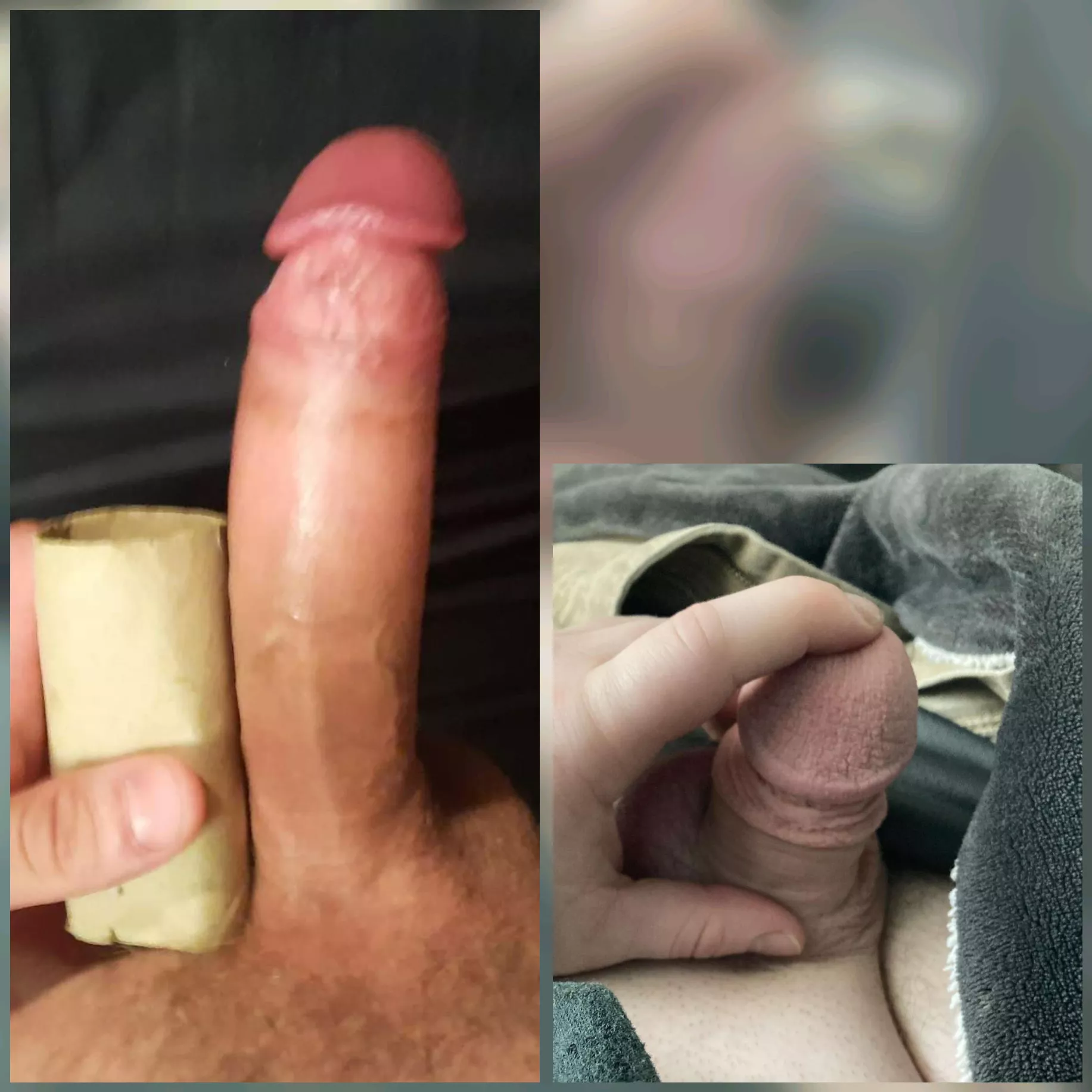 Me(left) vs. u/N3rdsw0rth compared hard 😁 He was shocked that I'm twice his size