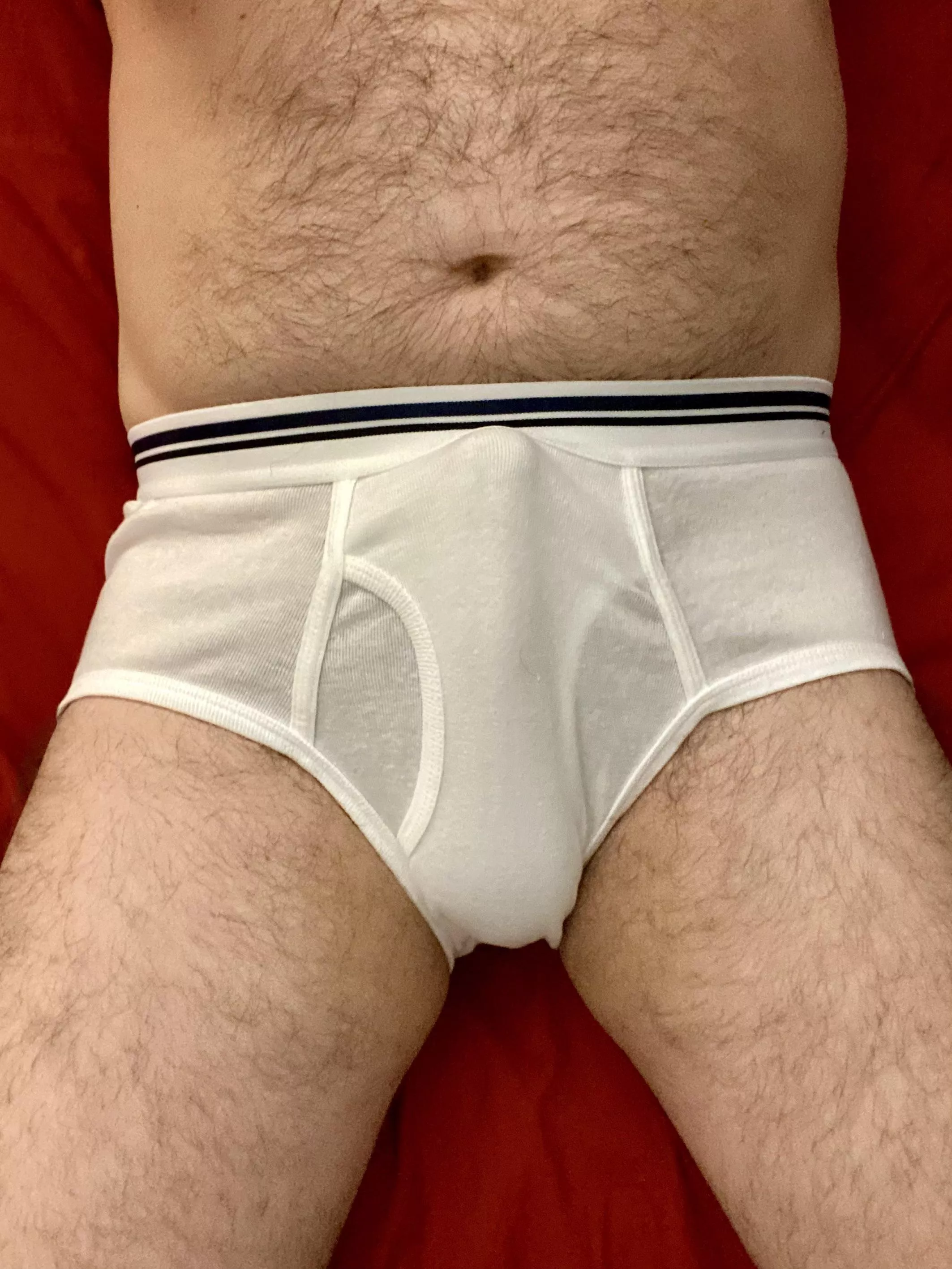 My tighty whities got me a bit excited before bed.