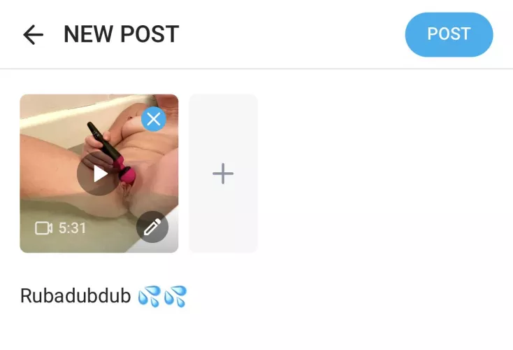 🚨New Post🚨 👀 come join me on my rubbadubdub in the tub time 💦💦😛