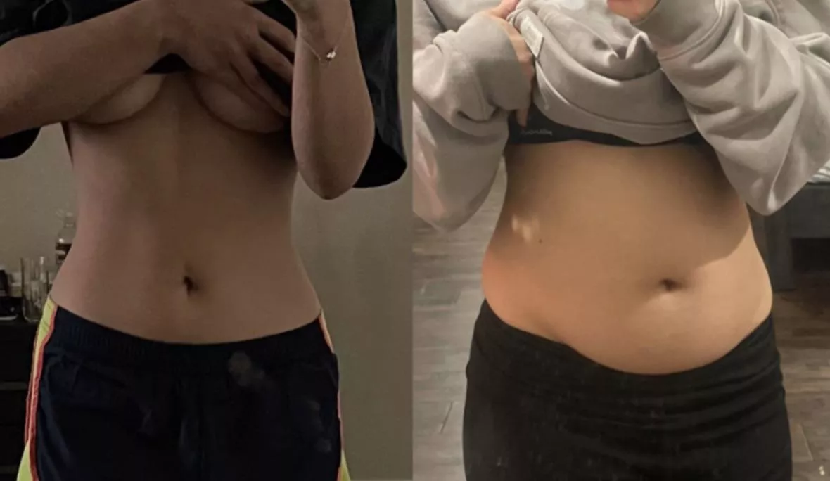 Oh no, I'm ruining my fit body 😨