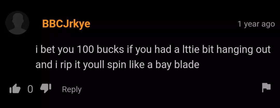 one of the best comments I've seen yet