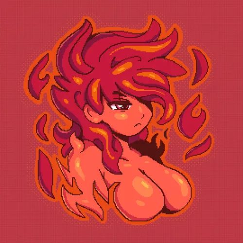 Pouting Inferno [OC]