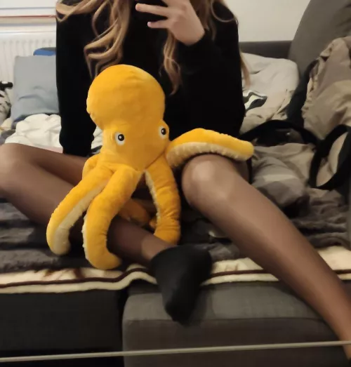 say hello to my new little friend 🐙