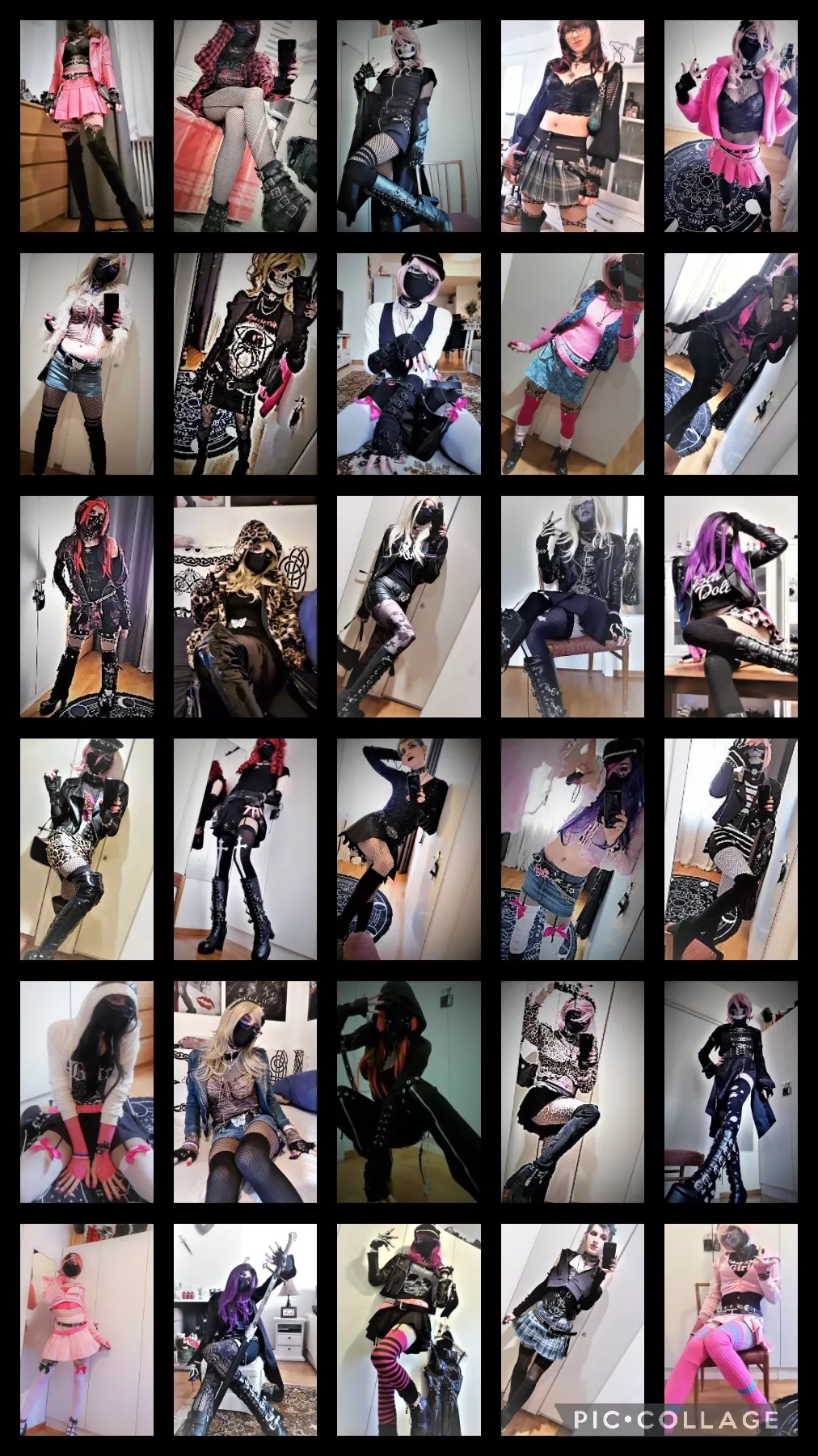 some 2022 outfits collage
