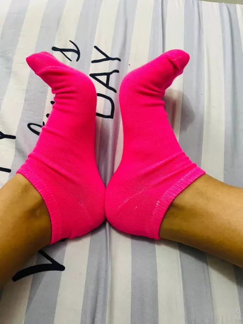 Some of the brightest socks I own 🤩