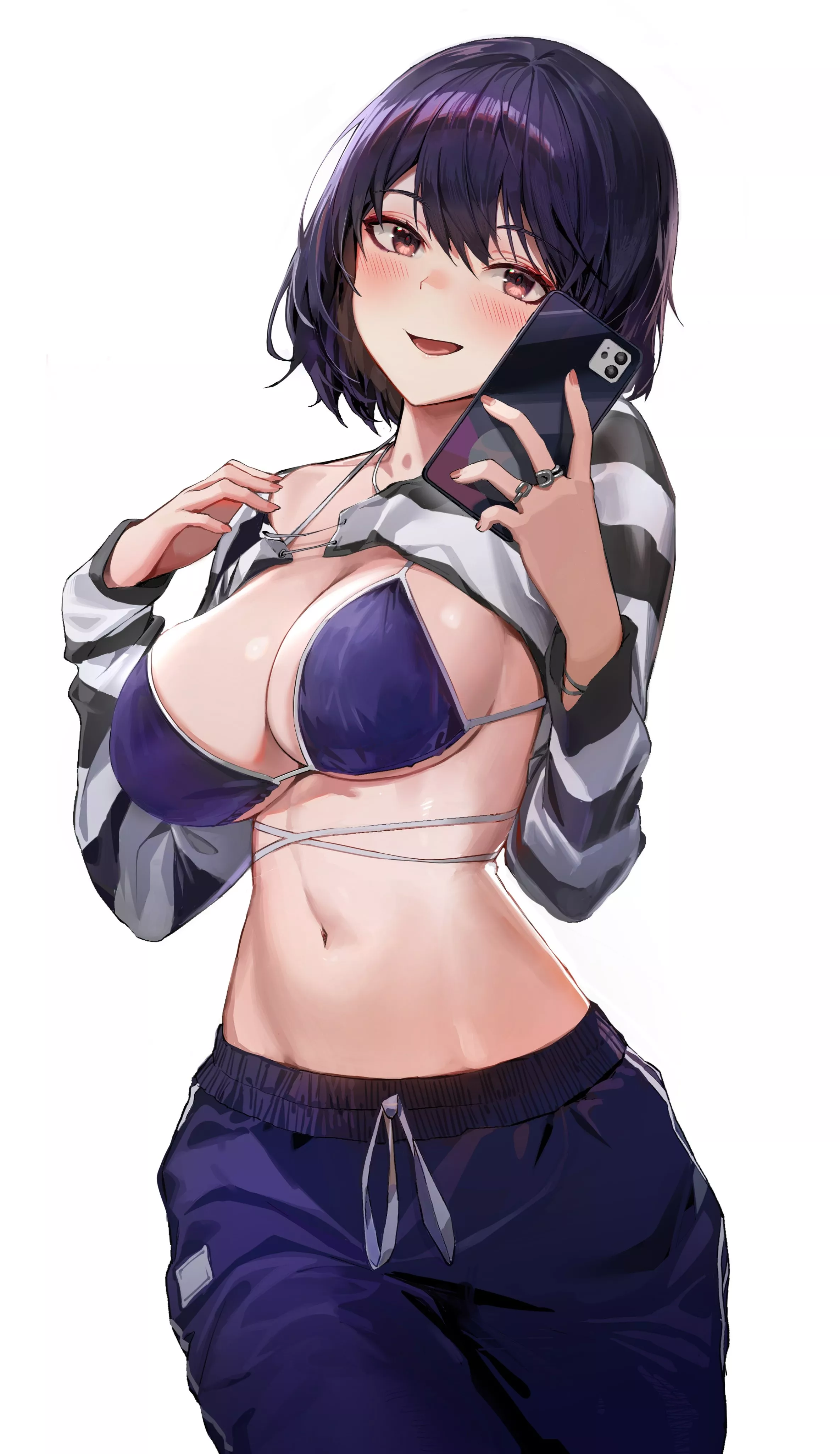 Striped Crop Top [Artist's Original]