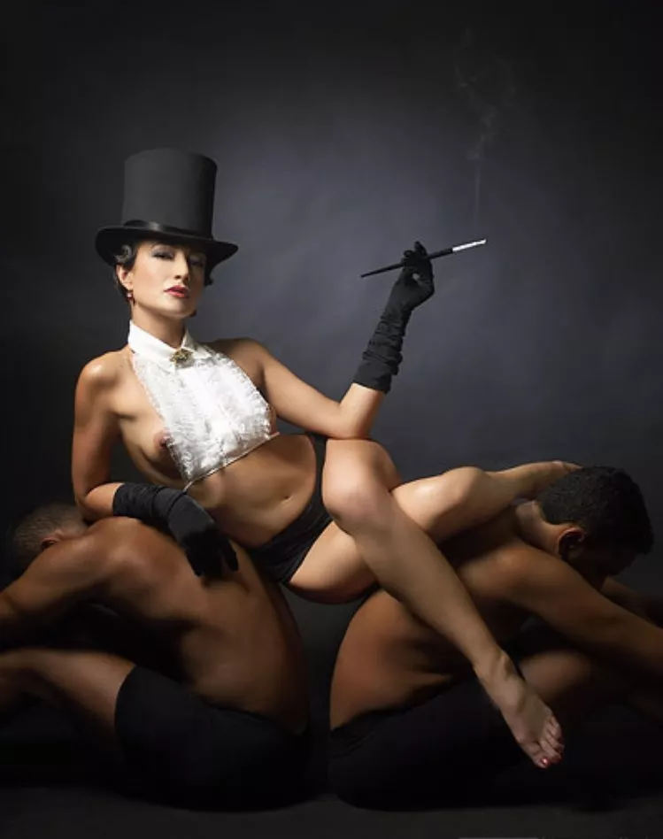 The mistress rules with an iron fist