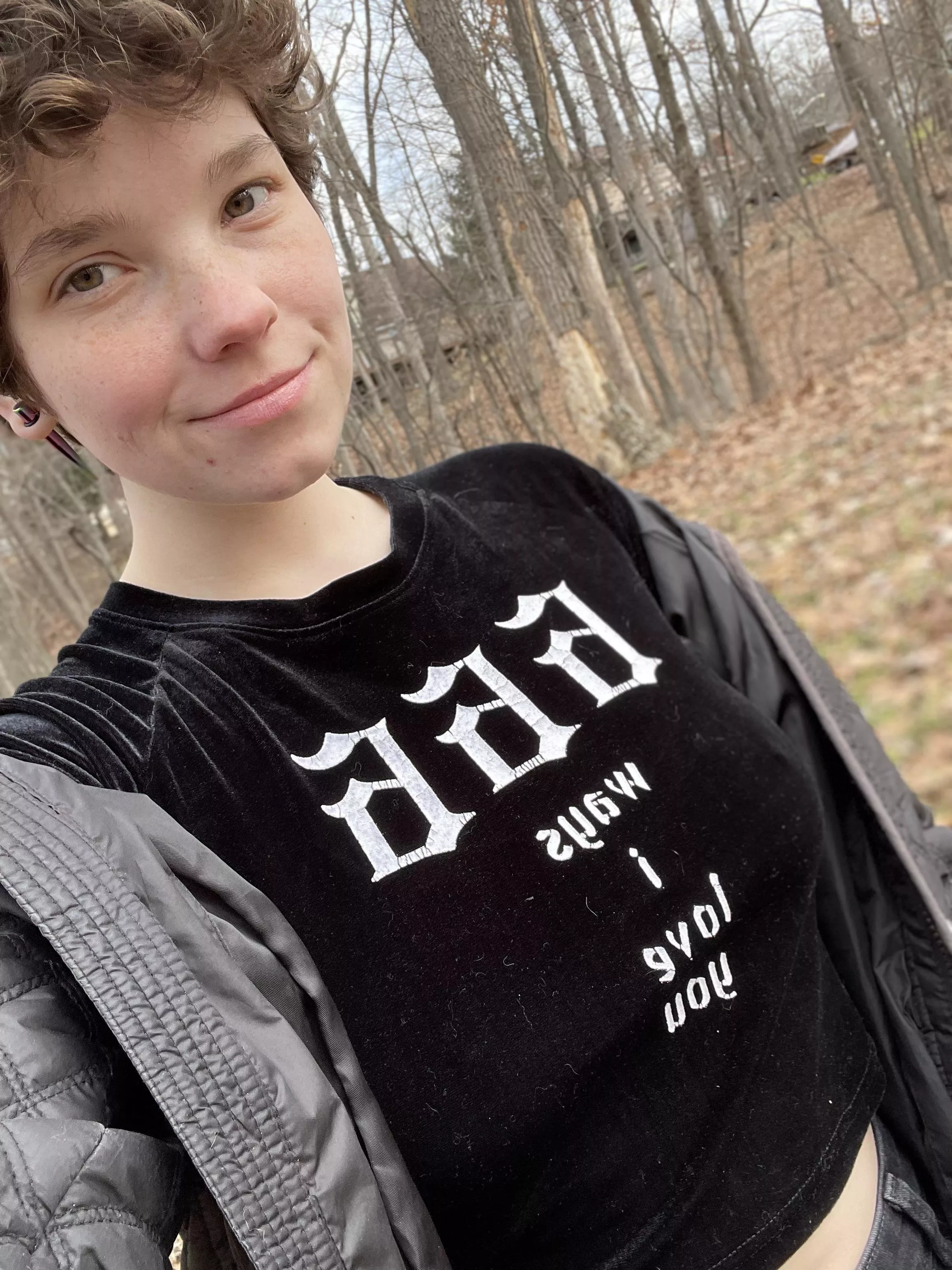 The weather is starting to warm up finally! Perfect weather for a walk 😊