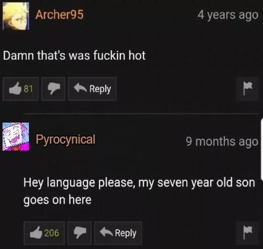 Think of the children please