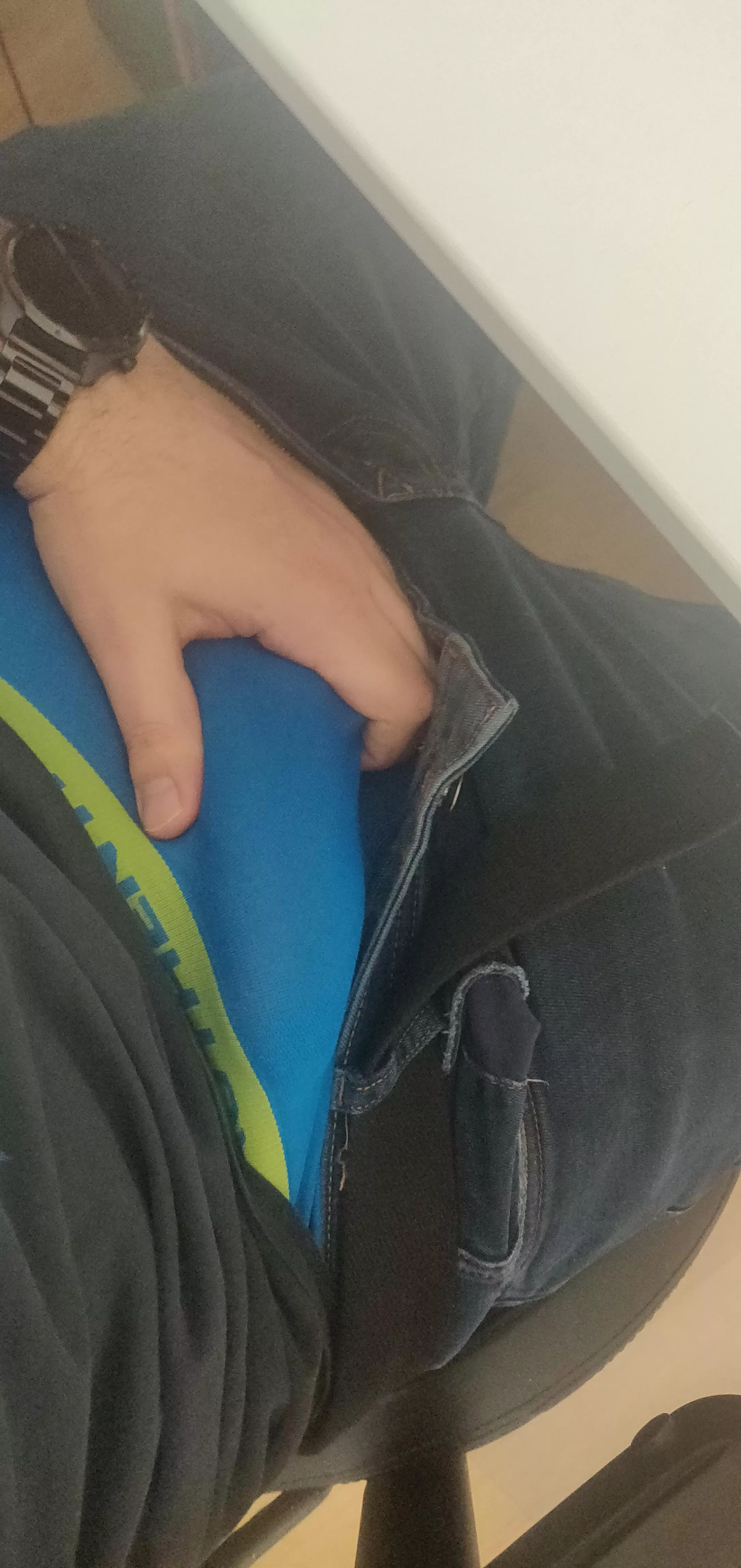 want to join me at work? on or under my desk?