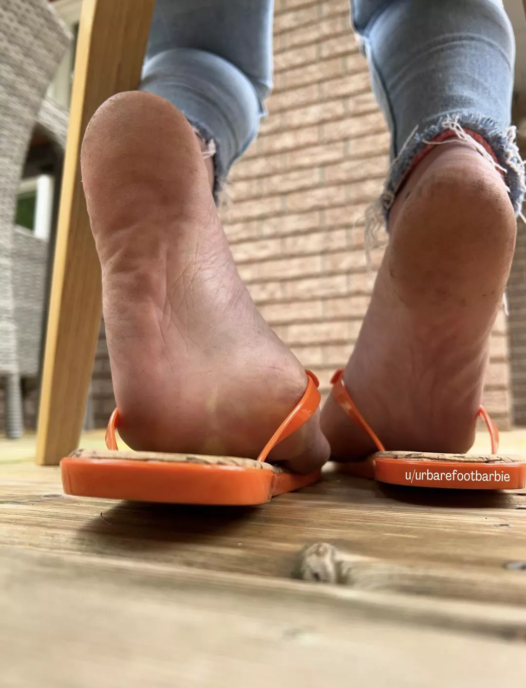 What are you doing there, lying under my chair?