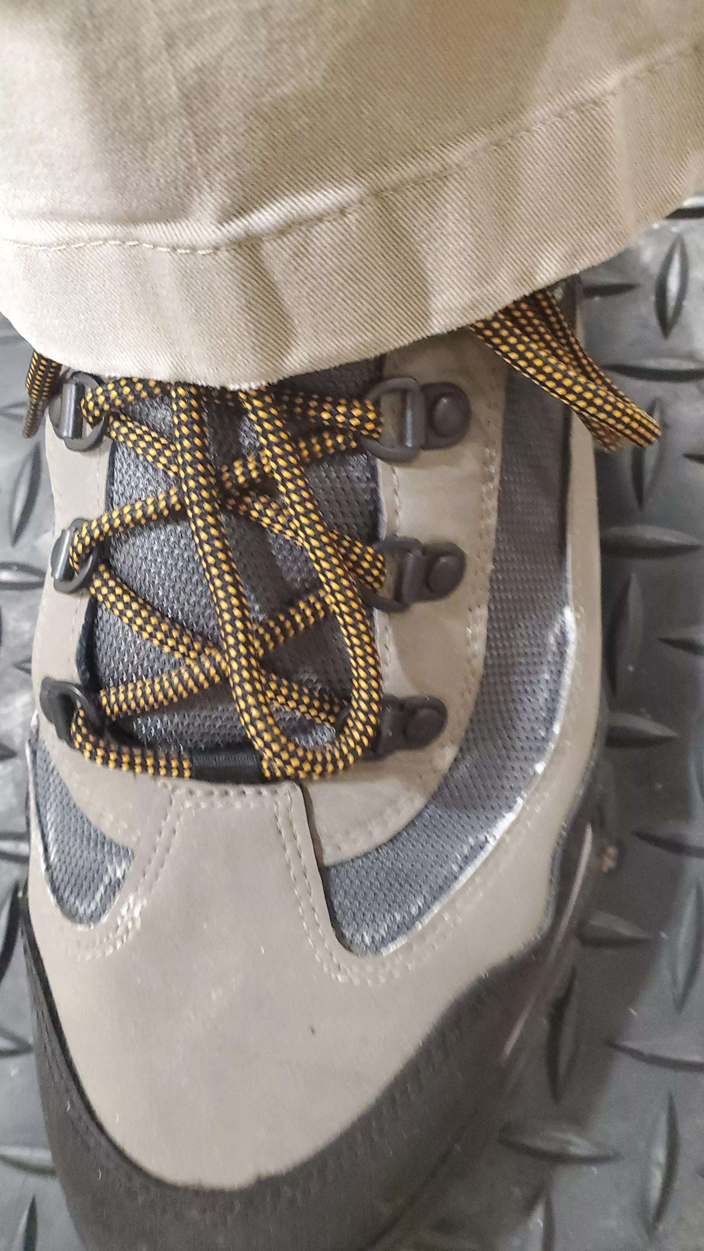 what is this white stuff that forms on my boots? I rub it off but it keeps coming back